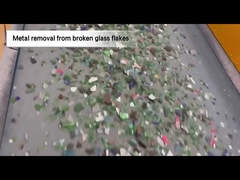 διαχωριστικό κυματιδίου ρεύματος για θραύσματα γυαλιού