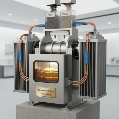 Ειδικά Σχεδιασμένος Ηλεκτρομαγνητικός Διαχωριστής με Ρυθμιζόμενη Τάση, Ψύξη με Λάδι και Μέθοδο Μόνωσης Ε, Παρέχοντας Αποτελέσματα Μαγνητικού Διαχωρισμού