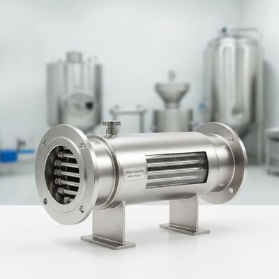 Μόνιμος μαγνητικός διαχωριστής από ανοξείδωτο χάλυβα με προσαρμοσμένο σχεδιασμό και λειτουργία σύνδεσης φλάντζας για διαχωρισμό υλικών