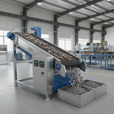 Διαχωρισμός Σιδηρούχων Μετάλλων από Μη Μεταλλικά Υλικά Ηλεκτρομαγνητικός Διαχωριστής με Ισχύ Μαγνητικού Πεδίου 0,5 έως 1,5 Tesla για Διαλογή