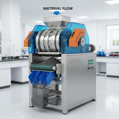 Προσαρμόσιμο στεγνό μαγνητικό διαχωριστήμα εξοπλισμένο με ισχυρή ένταση μαγνητικού πεδίου που εξασφαλίζει μαγνητικό διαχωρισμό και χειρισμό υλικού