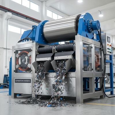 Διαχωρισμός Σιδηρούχων Μετάλλων από Μη Μεταλλικά Υλικά Ηλεκτρομαγνητικός Διαχωριστής με Αυτόματη Λειτουργία και Μέθοδος Μόνωσης Ε για Διαλογή