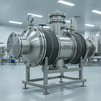 Μόνωση Κατηγορίας Ε Υγρός μαγνητικός διαχωριστής κατασκευασμένος από υλικό σωλήνα 304316 που παρέχει σταθερά αποτελέσματα μαγνητικού διαχωρισμού